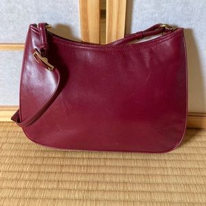 Red coach purse